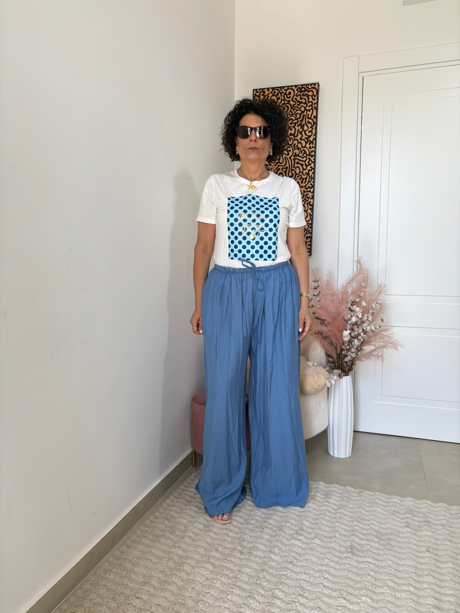 PANTALONE LEGGERO - " ECLISSE"