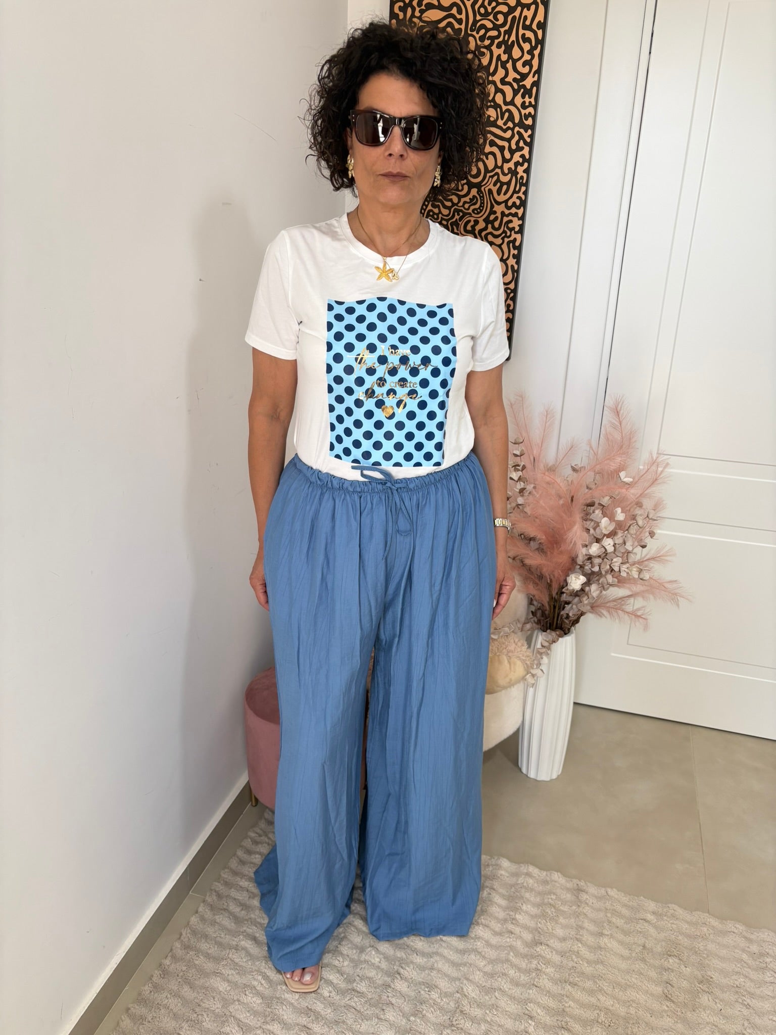 PANTALONE LEGGERO - " ECLISSE"