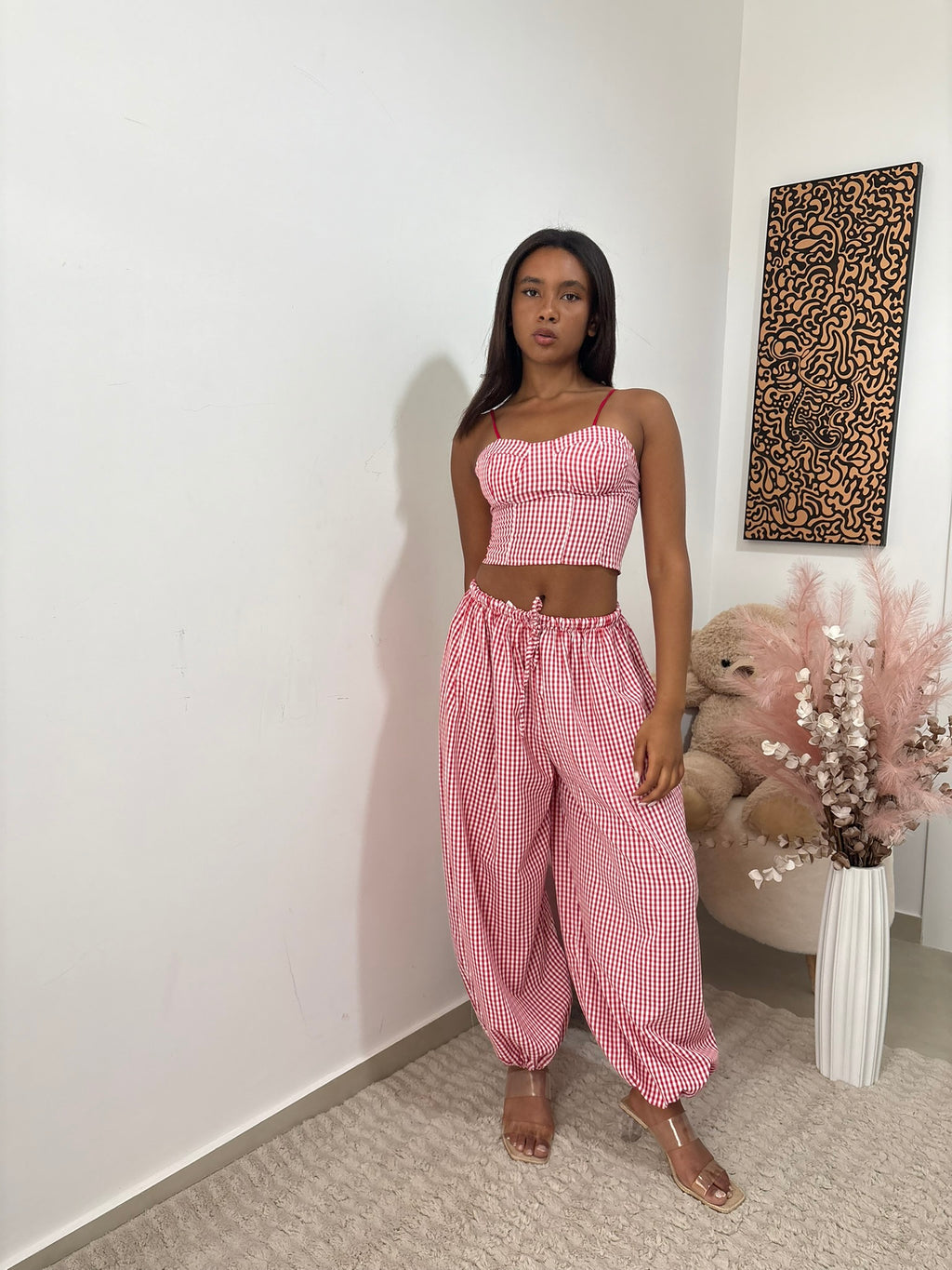 COORDINATO TOP&PANTALONI - "COUNTRY"
