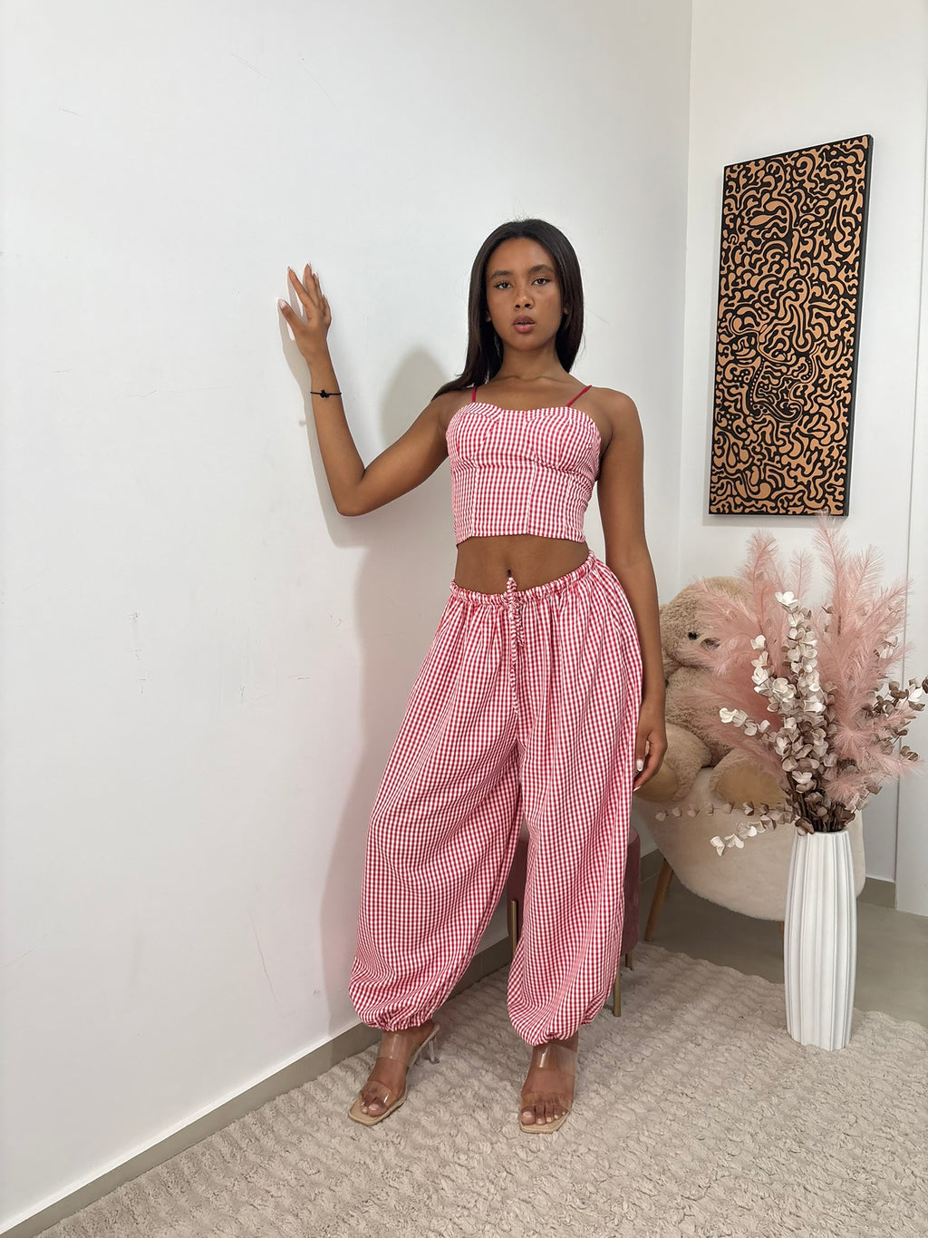 COORDINATO TOP&PANTALONI - "COUNTRY"