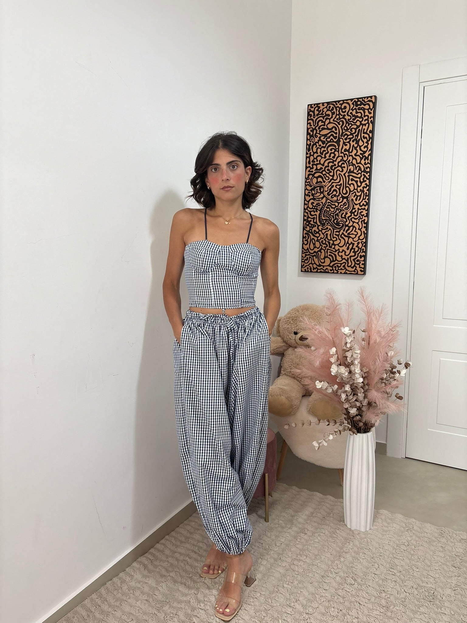COORDINATO TOP&PANTALONI - "COUNTRY"
