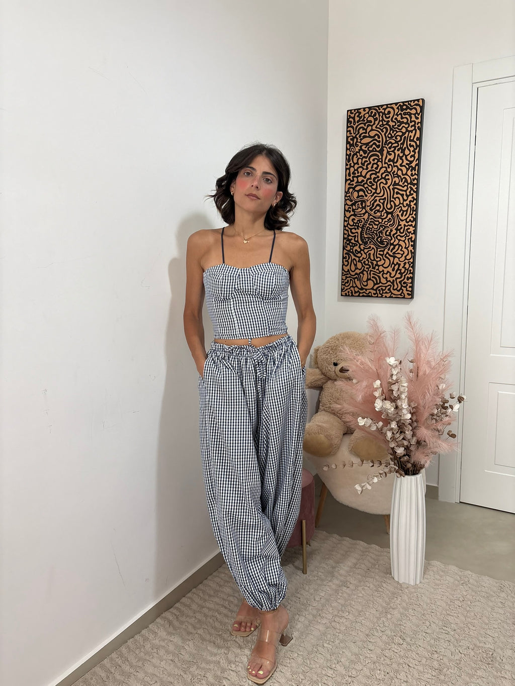 COORDINATO TOP&PANTALONI - "COUNTRY"