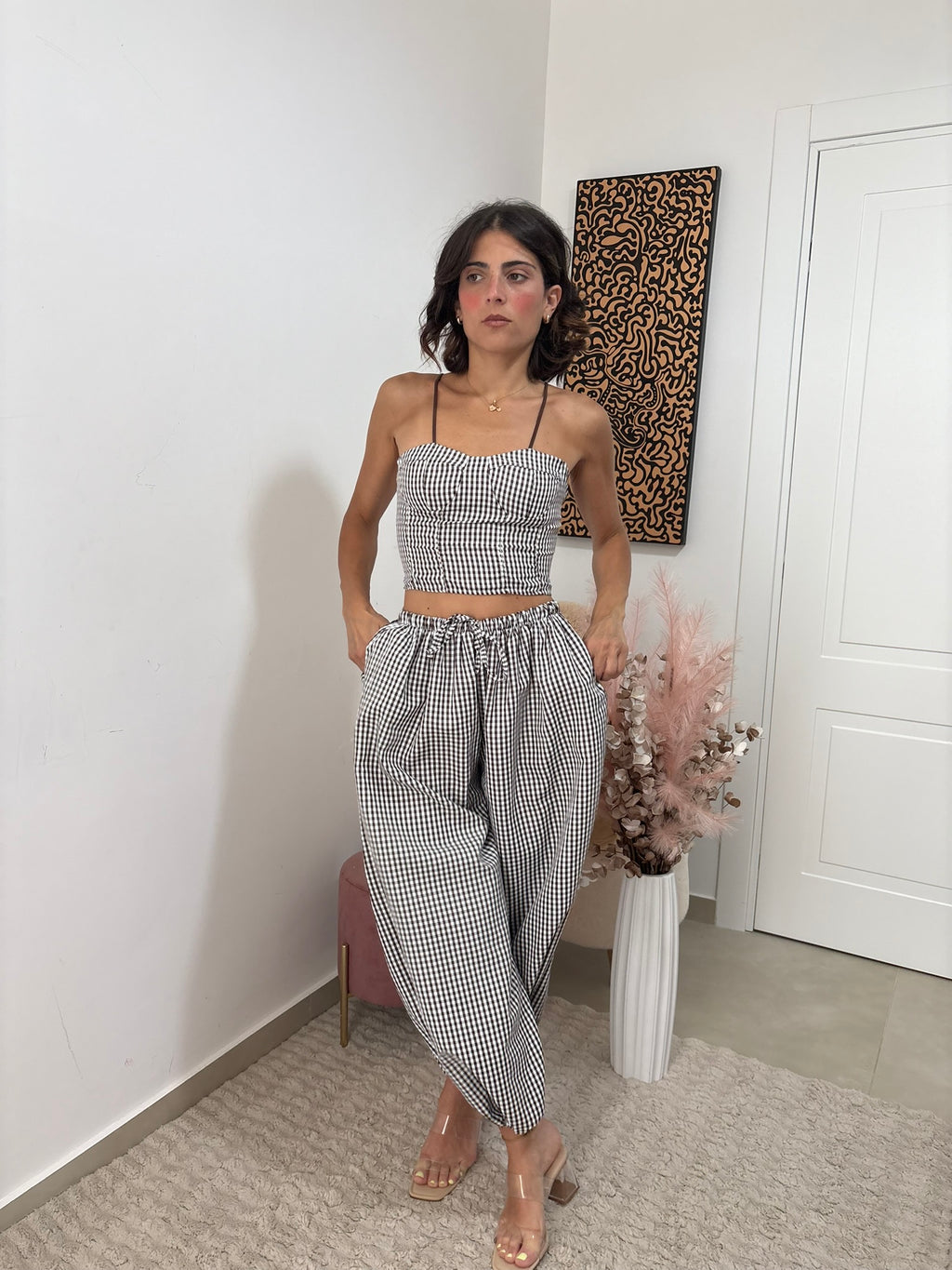 COORDINATO TOP&PANTALONI - "COUNTRY"