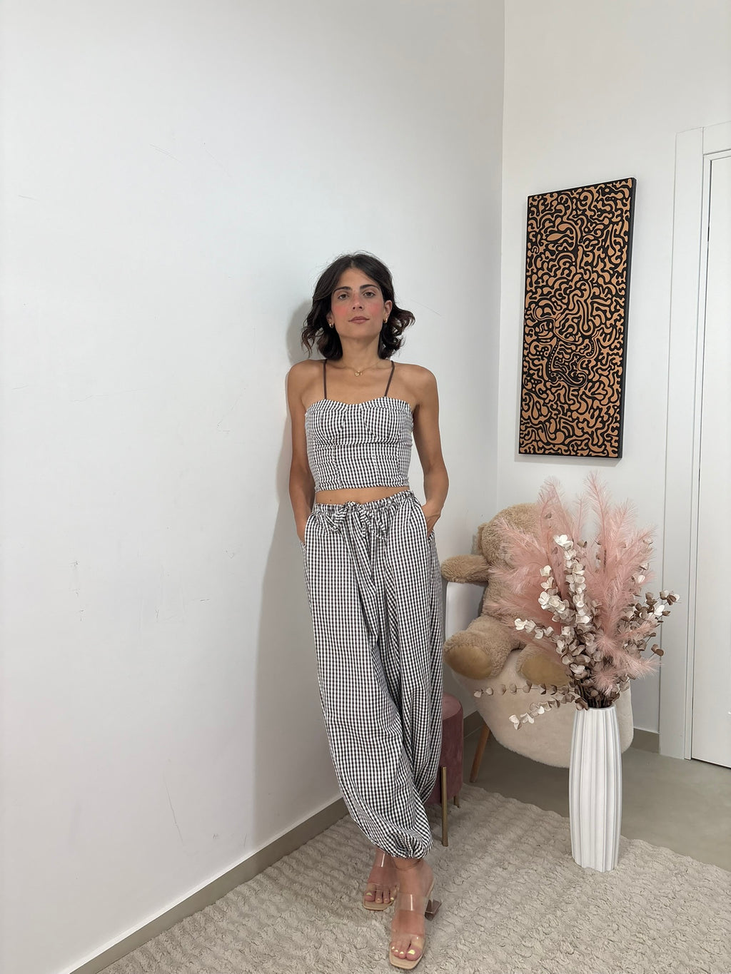 COORDINATO TOP&PANTALONI - "COUNTRY"