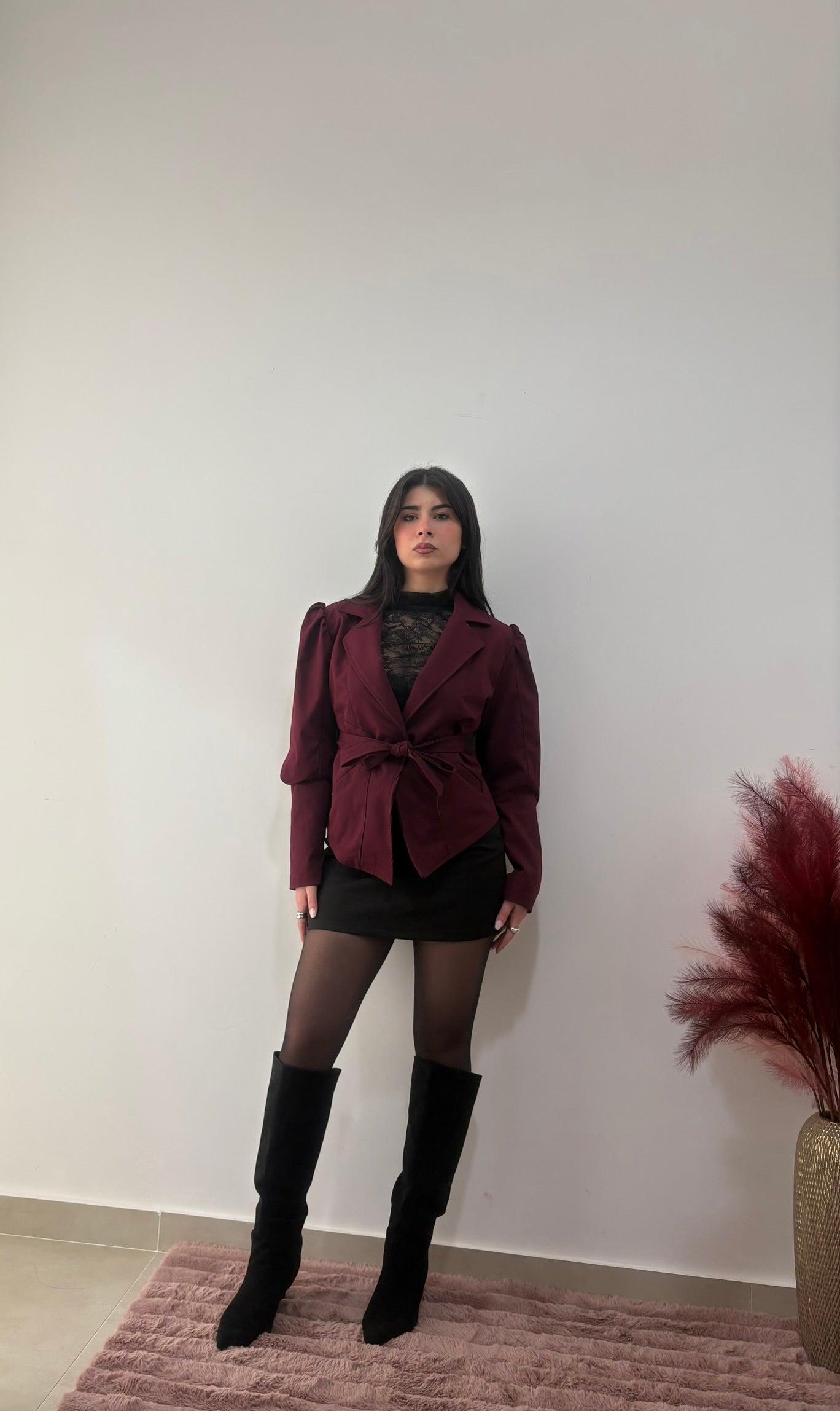 GIACCA -  "BORDEAUX ELITE"