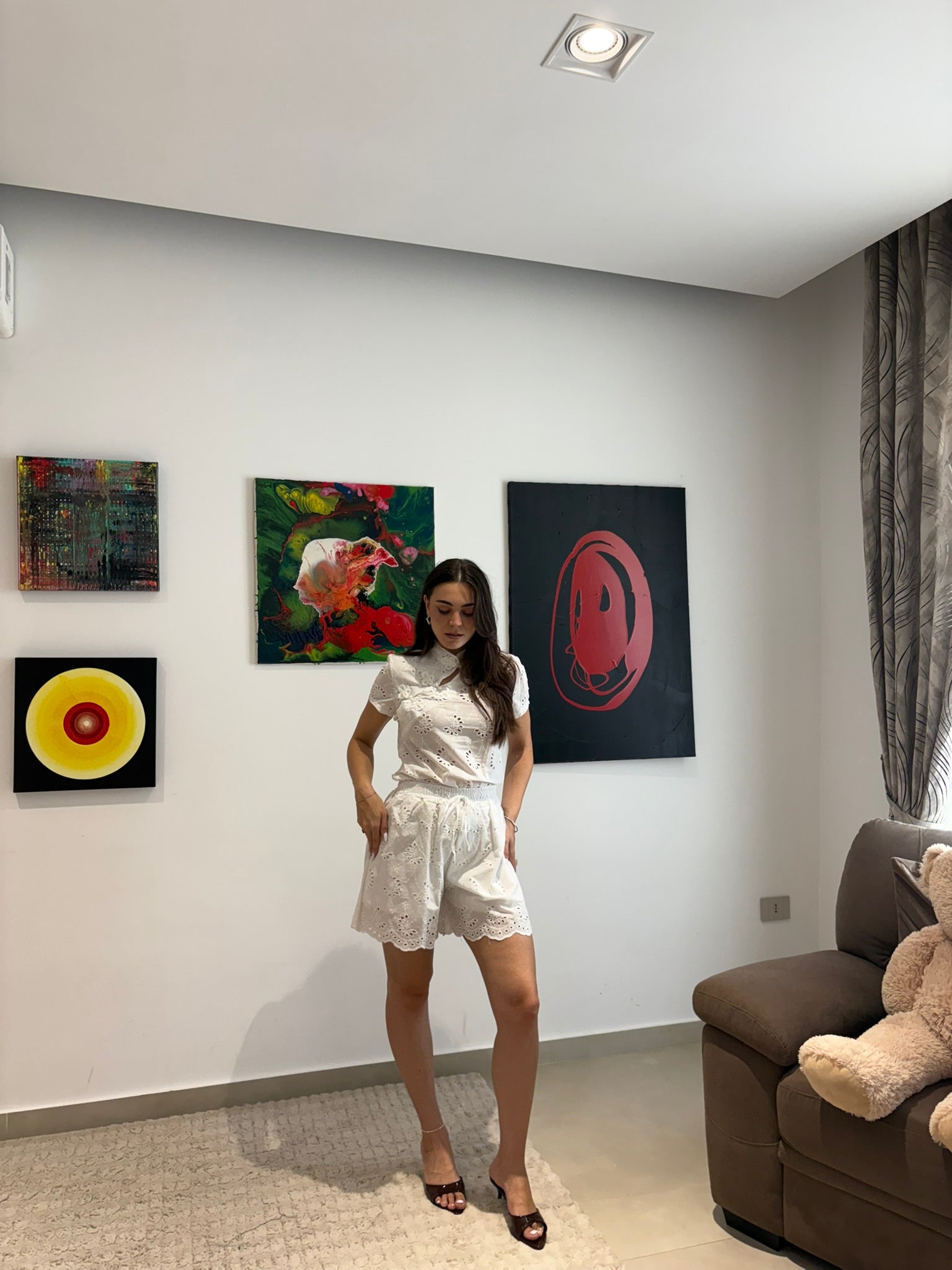 COORDINATO IN PIZZO SAN GALLO - SEOUL
