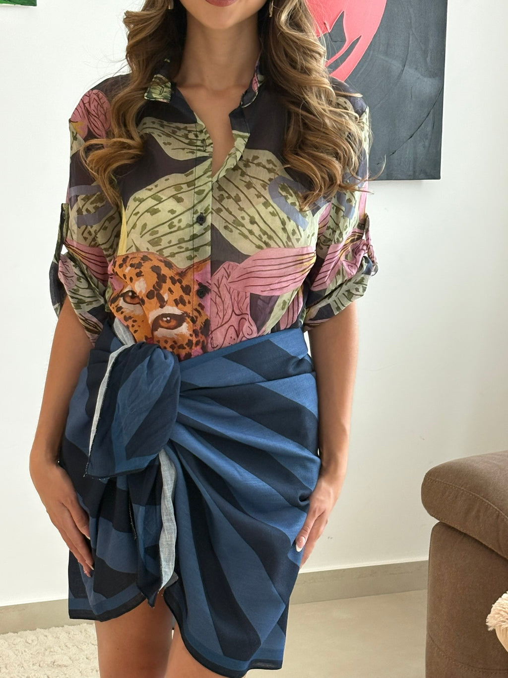 COORDINATO CAMICIA+GONNA PAREO - MAIORCA
