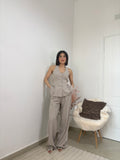 COORDINATO CON GILET - "GLAMOUR"