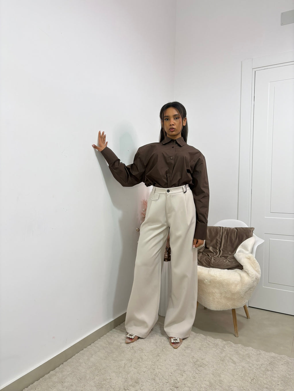 CAMICIA IN COTONE - " EASY CHIC"