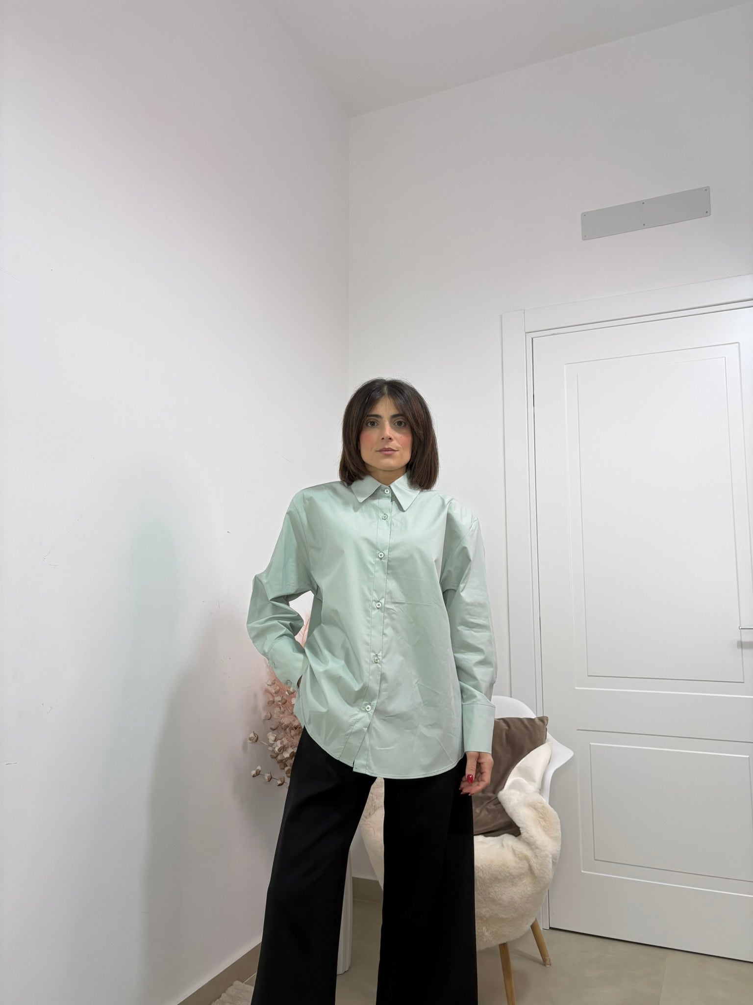 CAMICIA IN COTONE - " EASY CHIC"