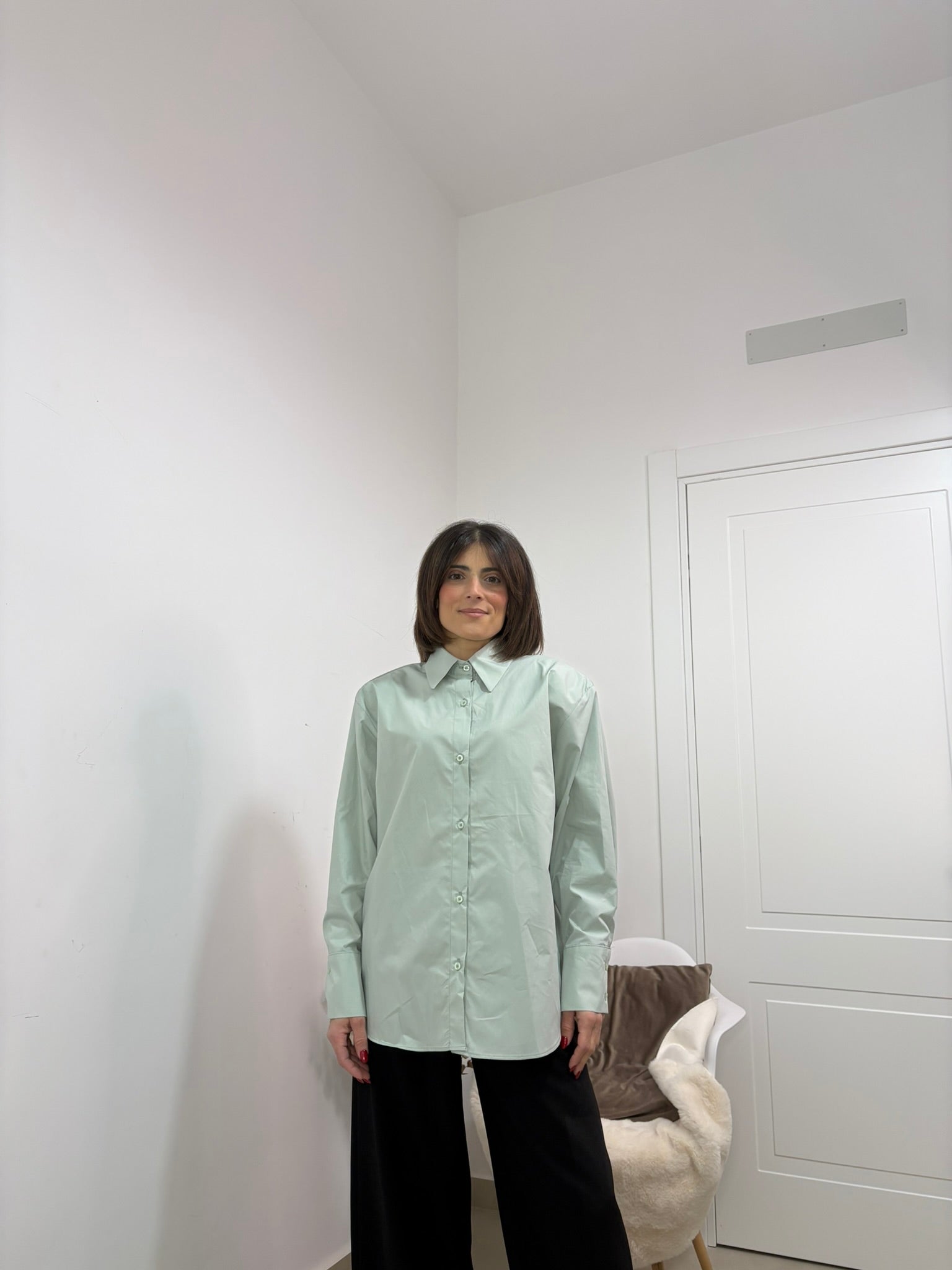 CAMICIA IN COTONE - " EASY CHIC"