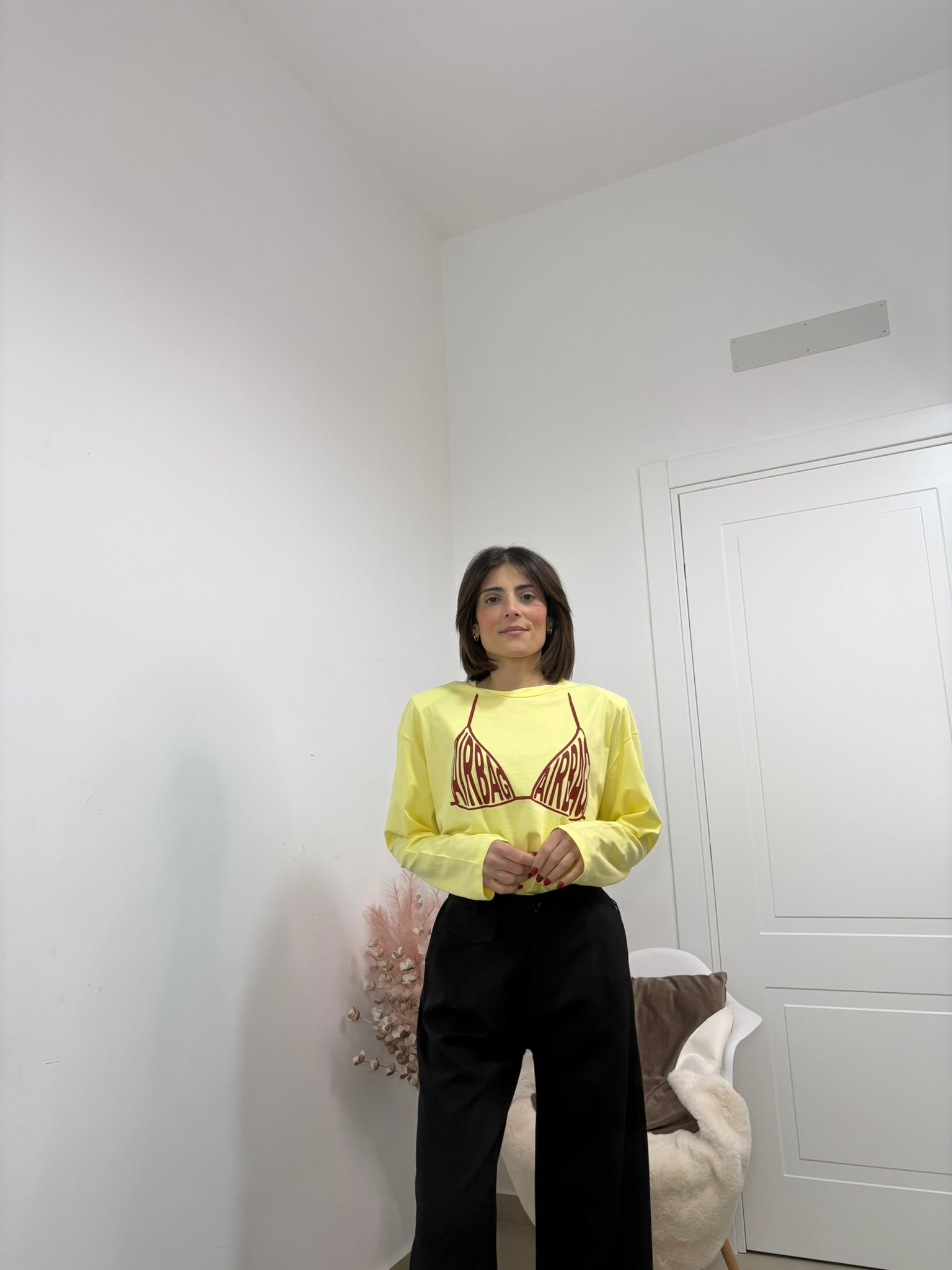 MAGLIA IN COTONE - " AIRBAG VIBE"