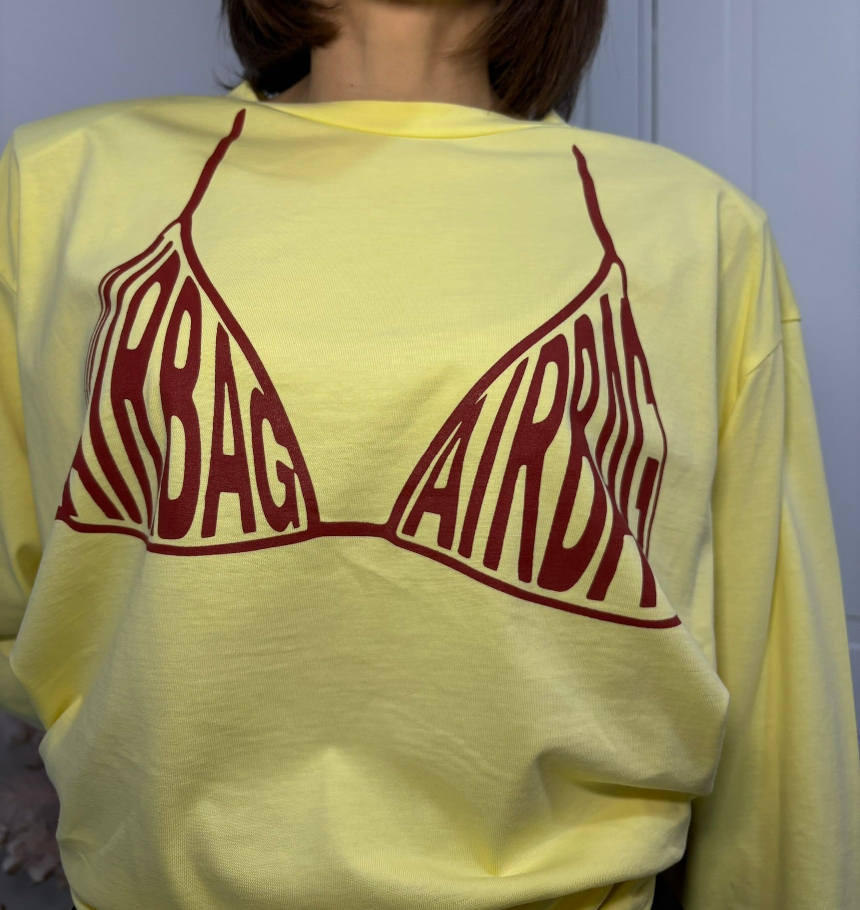 MAGLIA IN COTONE - " AIRBAG VIBE"