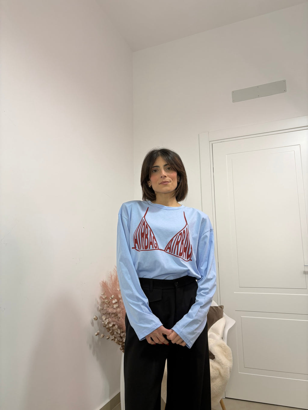 MAGLIA IN COTONE - " AIRBAG VIBE"