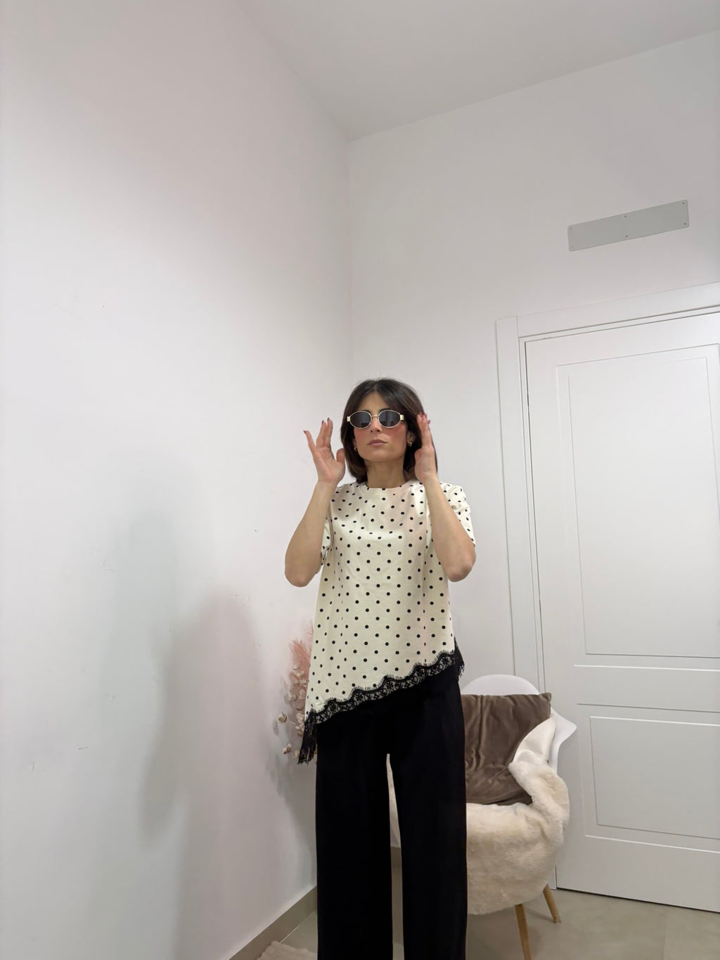T-SHIRT - " POIS LACE"