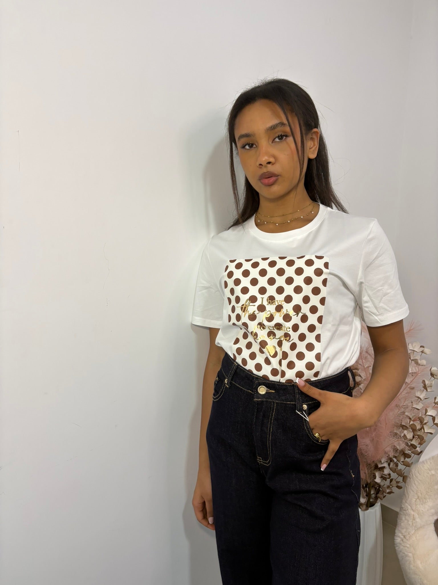 T-SHIRT - " POIS CHIC"