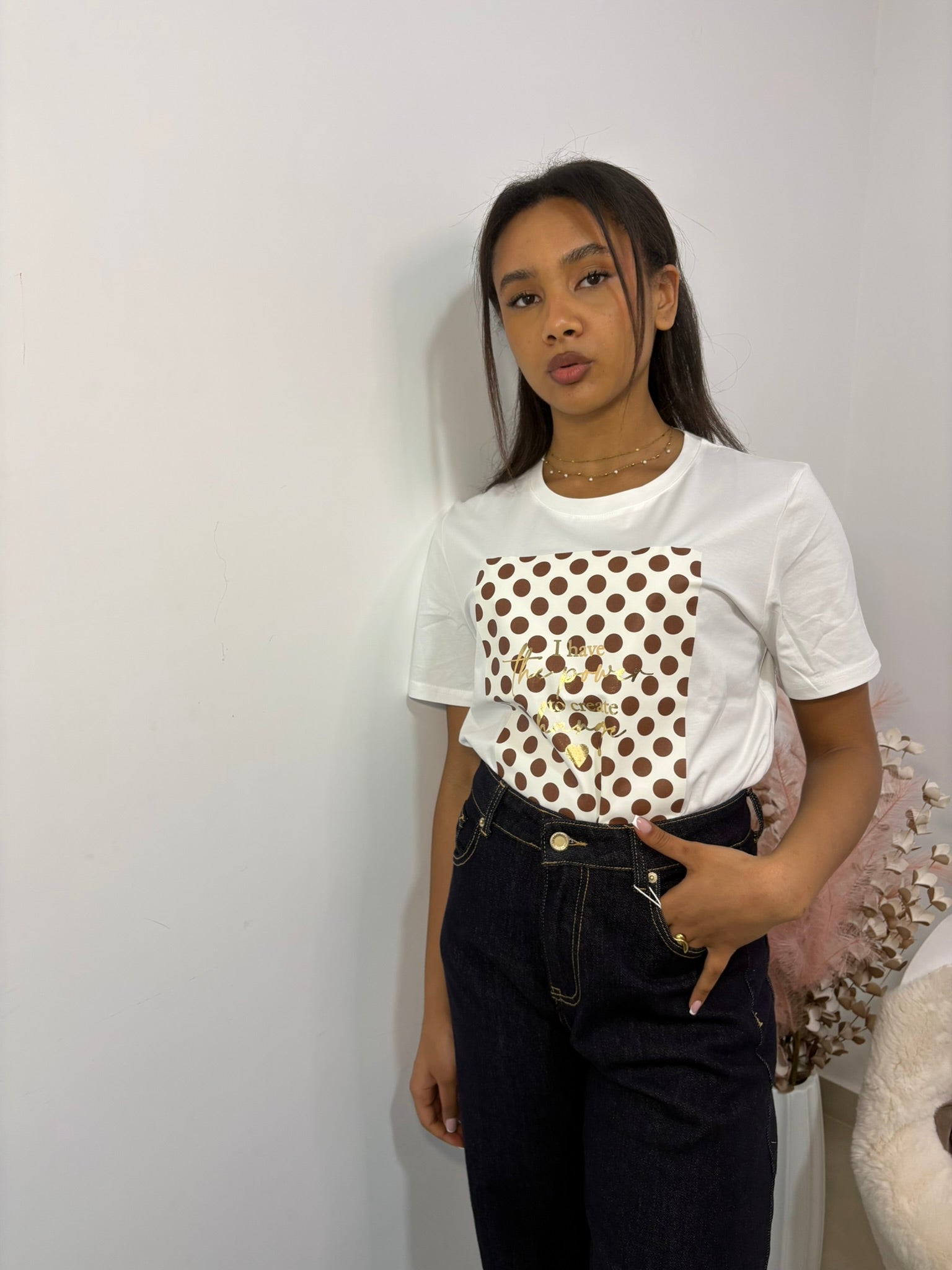 T-SHIRT - " POIS CHIC"