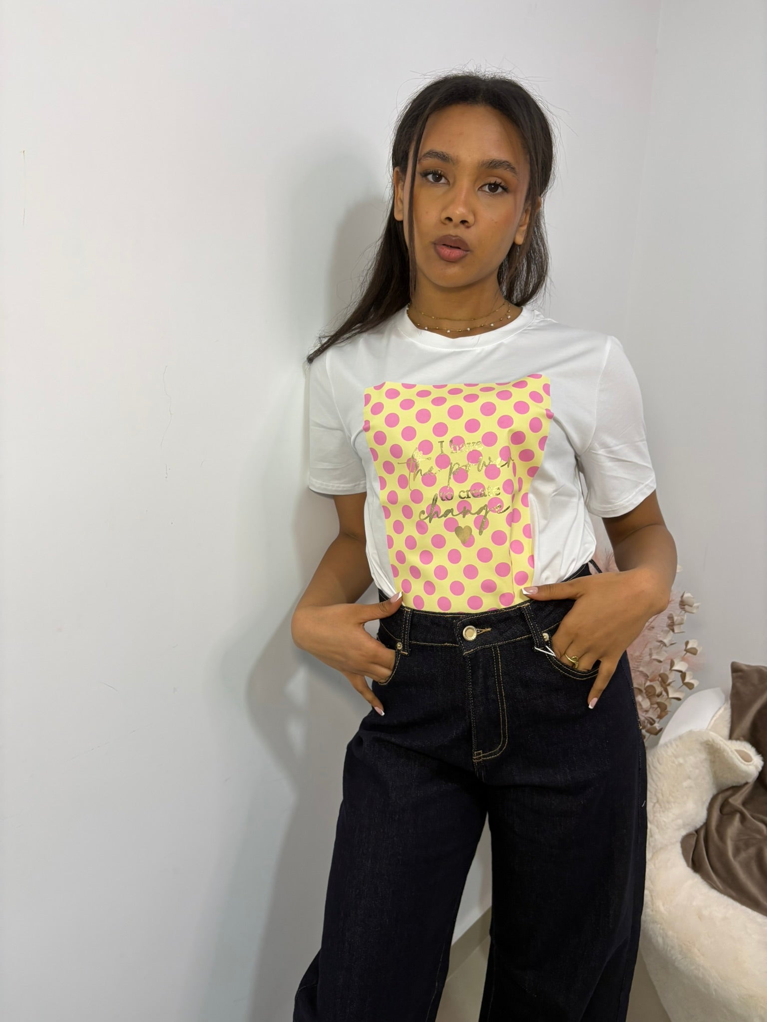 T-SHIRT - " POIS CHIC"