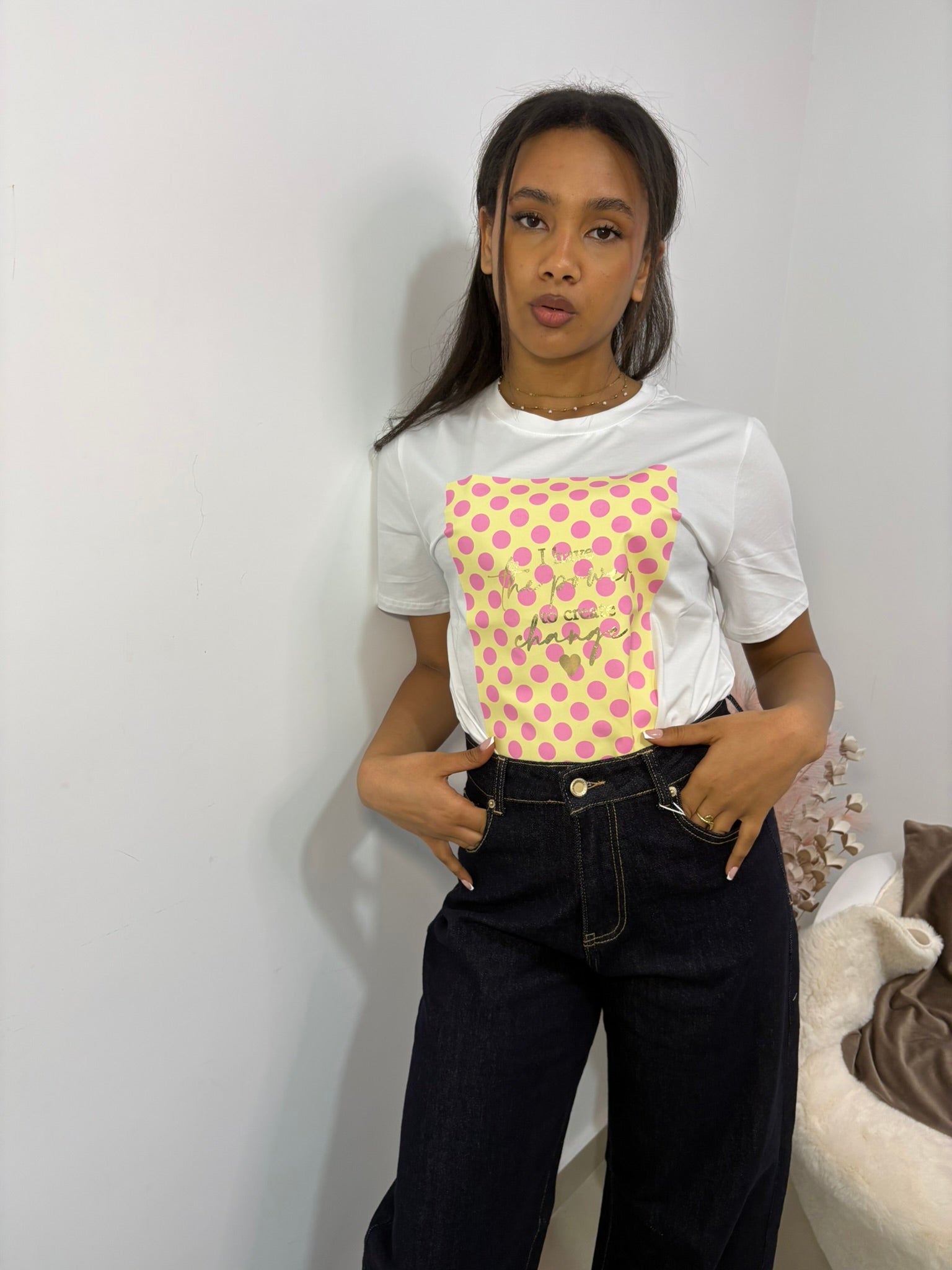 T-SHIRT - " POIS CHIC"