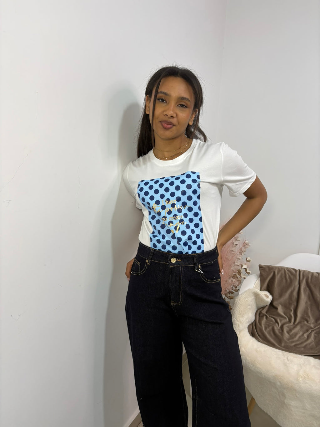 T-SHIRT - " POIS CHIC"