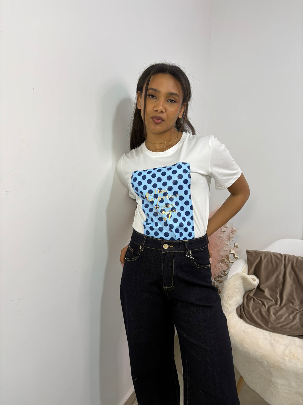 T-SHIRT - " POIS CHIC"