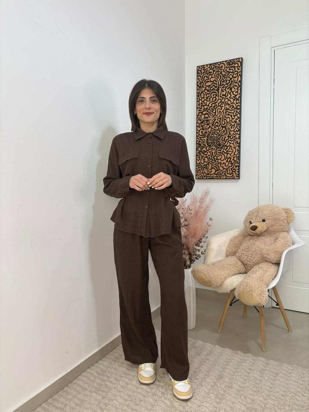 COORDINATO IN LINO - " SUMMER"