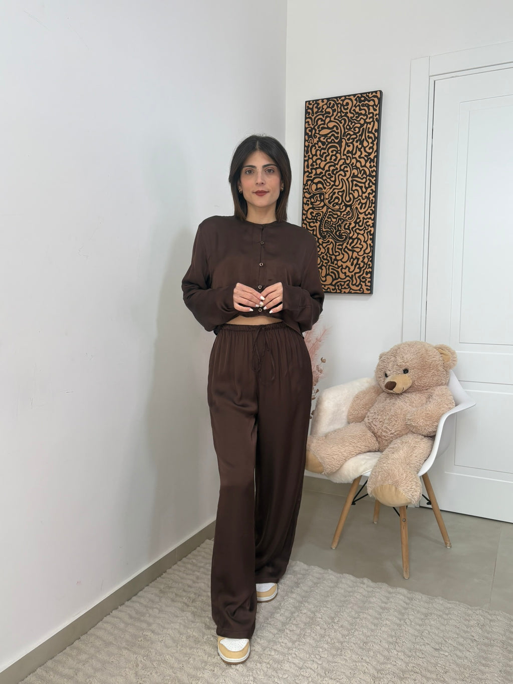 COORDINATO - " SOFT SATIN SET "