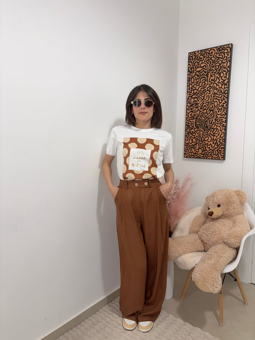 PANTALONI IN LINO - " ESSENTIAL "
