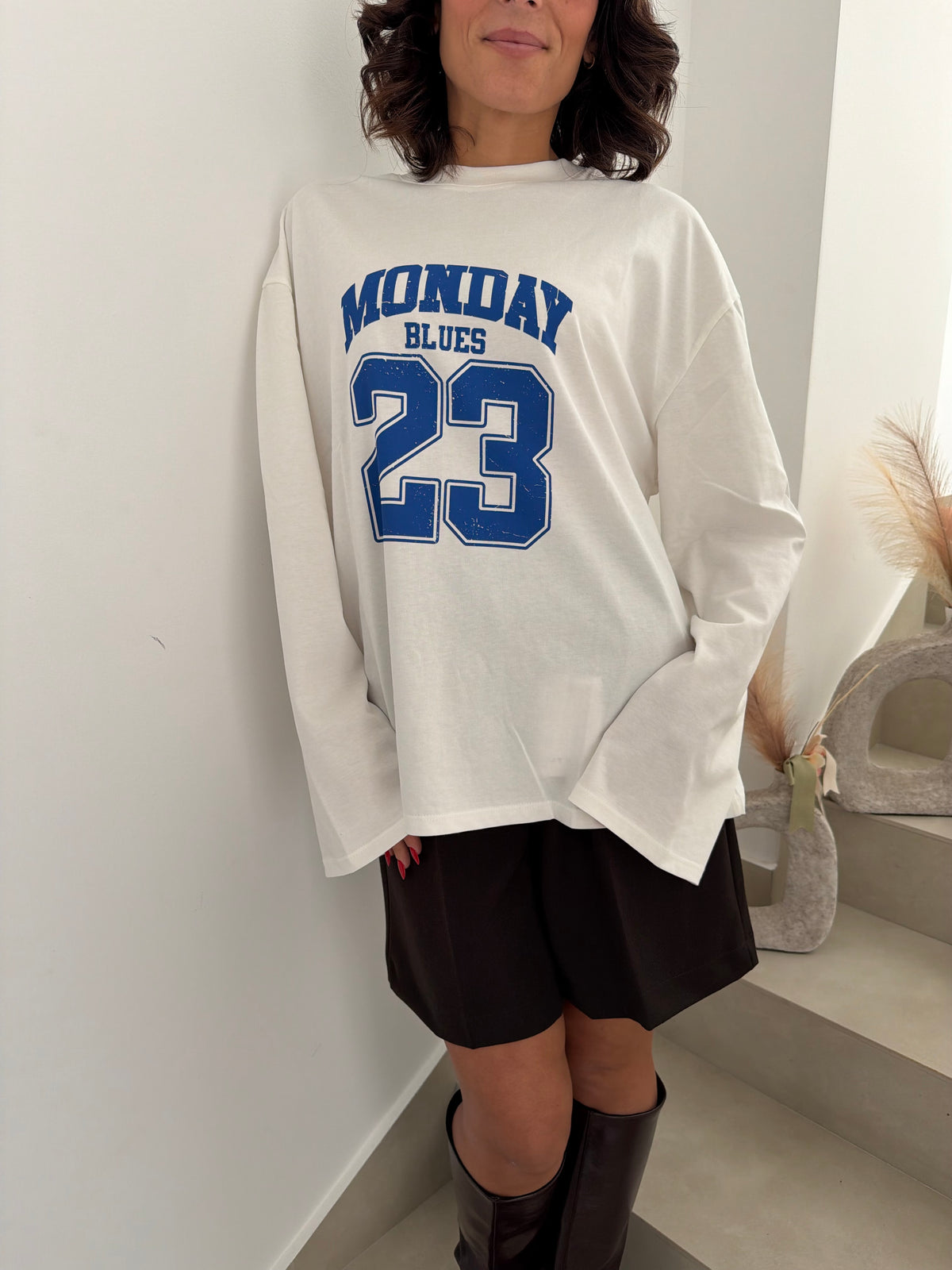 MAGLIA CON SCRITTA BY LUMINA